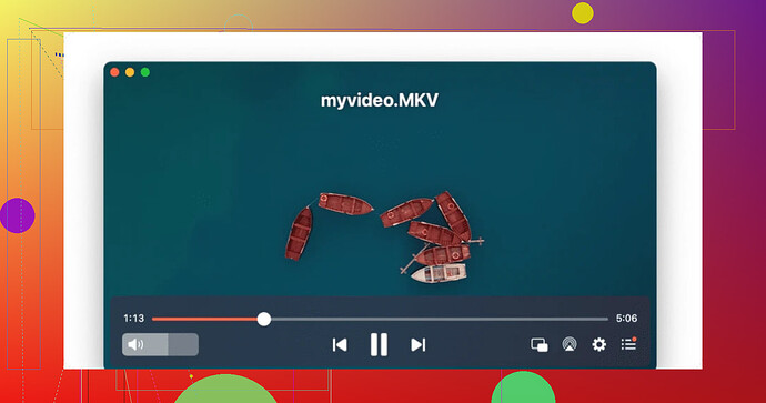 How do I open an MKV file on my Mac?