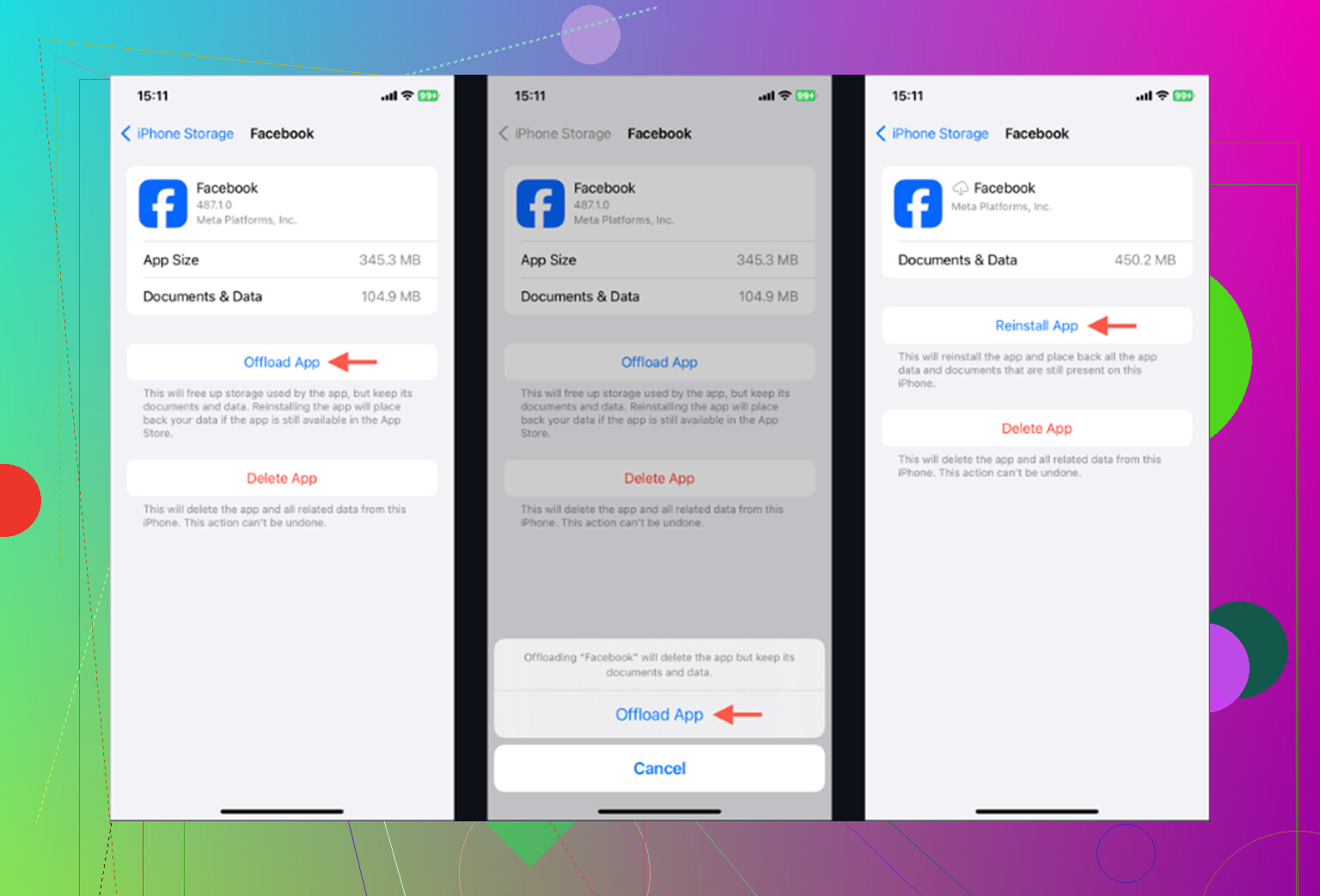 Comment réduire le stockage de Facebook sur iPhone sans rien perdre ?