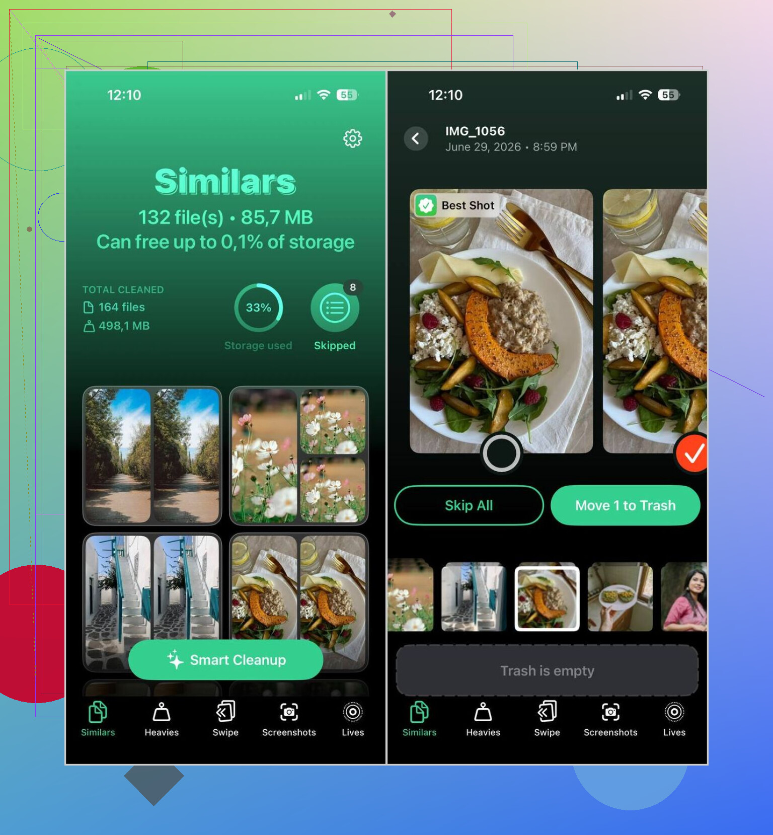 Hva er den enkleste måten å slå sammen duplikatbilder på iPhone?