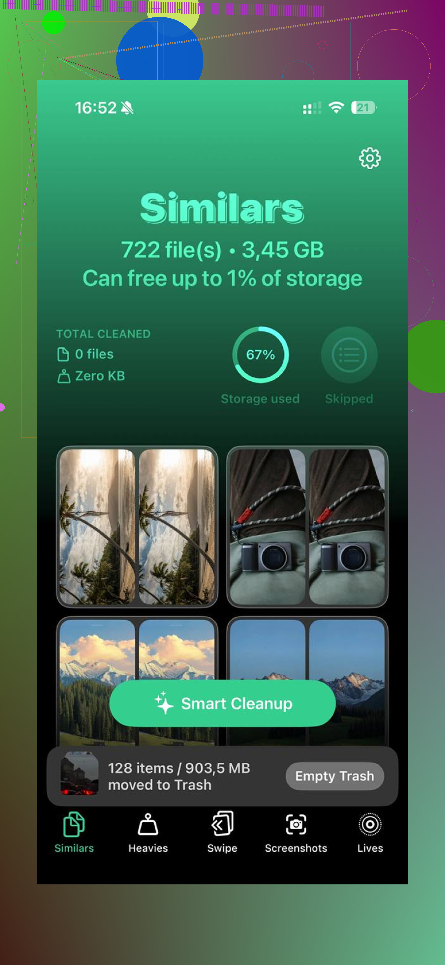 ¿Por qué Documentos y datos en iPhone son tan grandes cuando apenas uso la app?