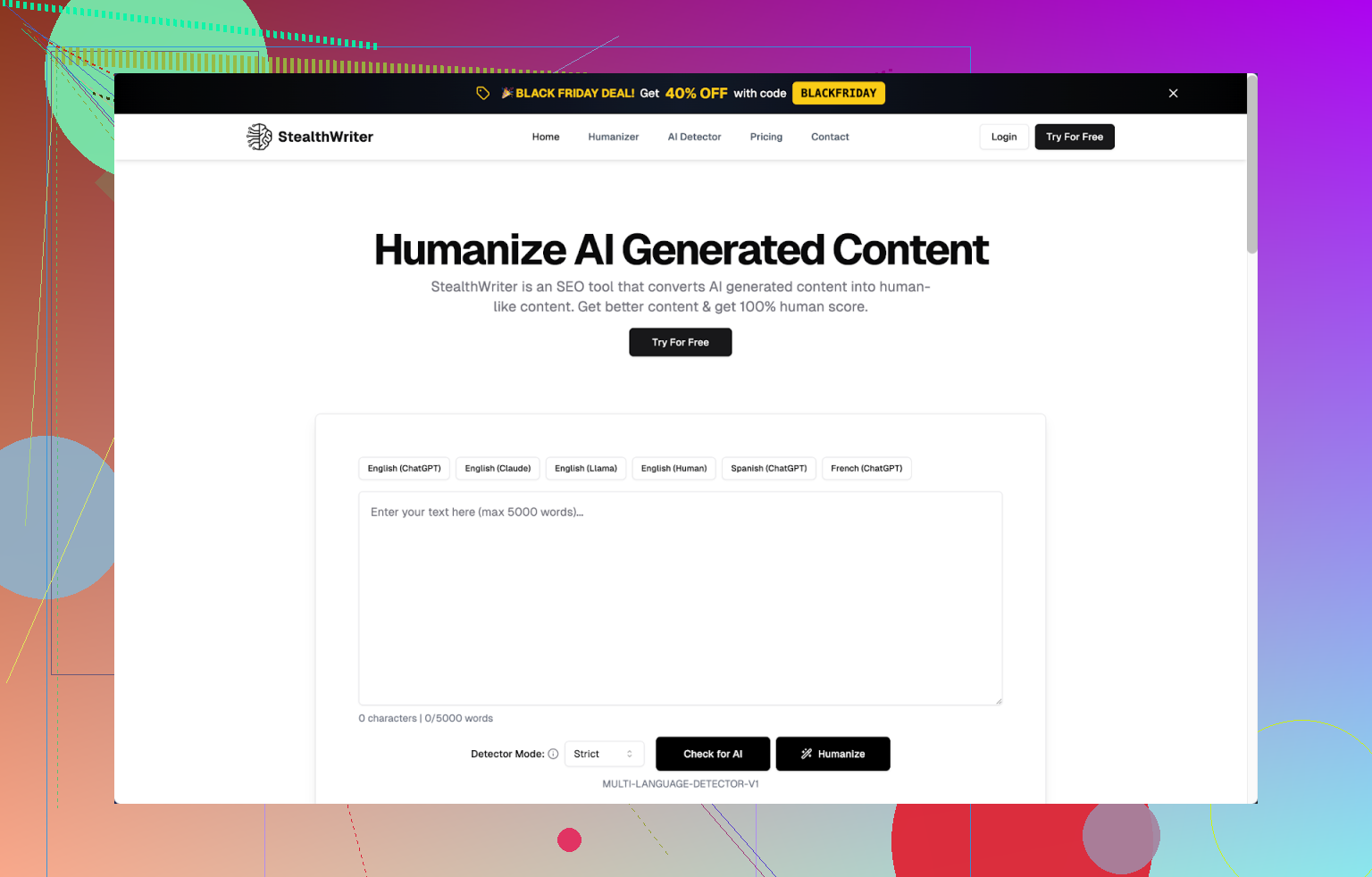 StealthWriter AI Review